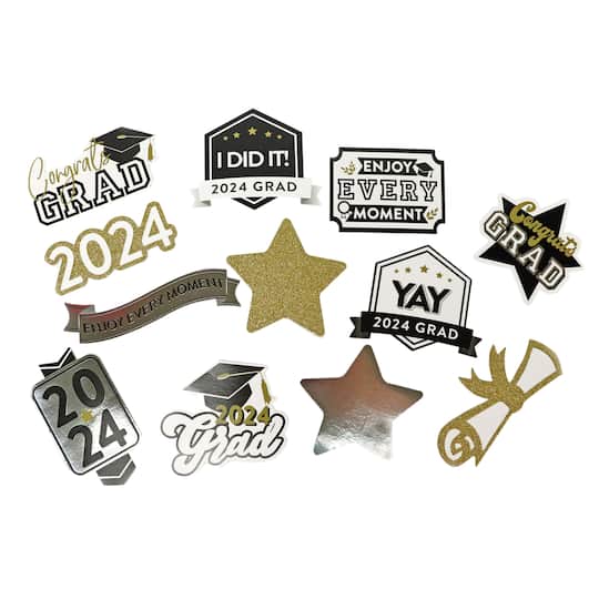 Die-Cut I Did It Graduation Sticker Set by Recollections&#x2122;